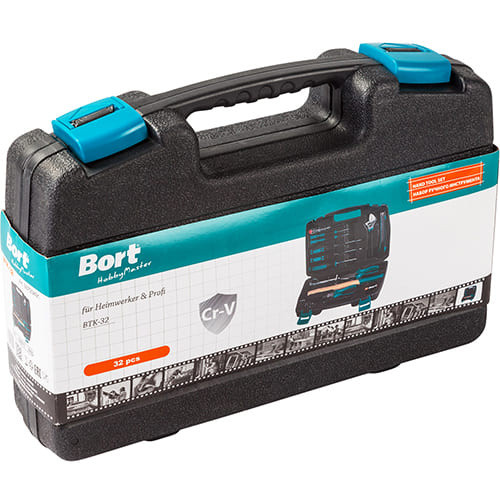 Универсальный набор инструментов Bort BTK-32 (32 предмета) - фото 4 - id-p188756070