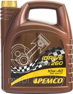 Моторное масло Pemco iDrive 260 10W40 SN/CF / PM0260-5 - фото 2 - id-p188754735
