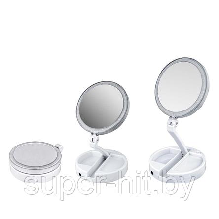 Зеркало со светодиодами My FoldAway Mirror УЦЕНКА!, фото 2