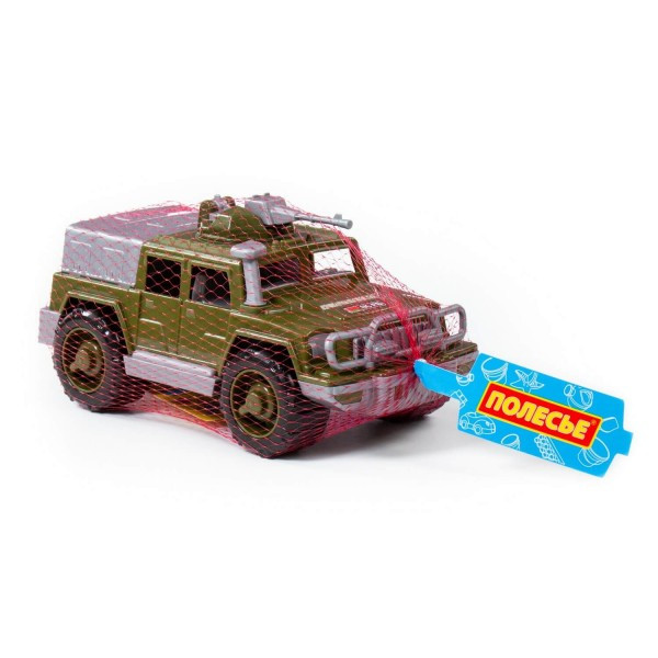 Детская игрушка Автомобиль-джип военный "Разведчик" с 1-м пулемётом (РБ) арт. 79220 Полесье - фото 6 - id-p188759791