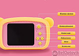 Оригинальный детский цифровой фотоаппарат Пчелка Childrens Fun Camera Розовый, фото 7