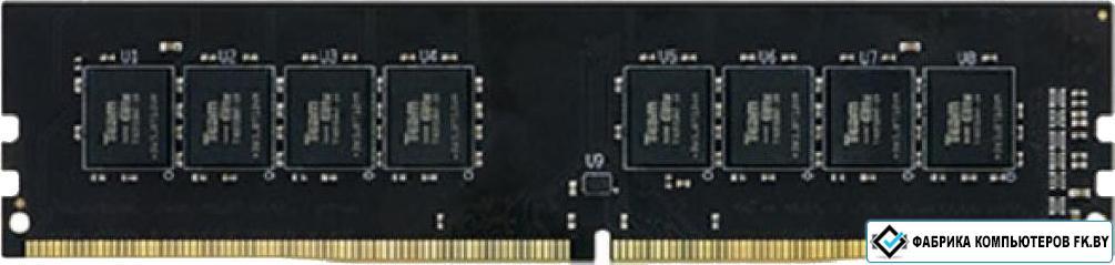 Оперативная память Team Elite 8ГБ DDR4 2666 МГц TED48G2666C19016 - фото 1 - id-p188771752
