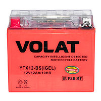 АКБ Volat гелевый 12v-12Ah 150x87x130(для мотоциклов 300-1000сс)
