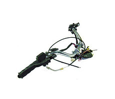 Руль в сборе Иж -5 с переключателями НОВОГО образца (пласт.)