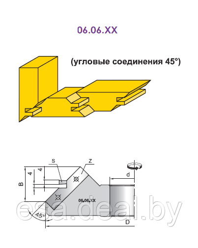 Фрезы для углового сращивания Иберус-Киев - фото 2 - id-p188776045