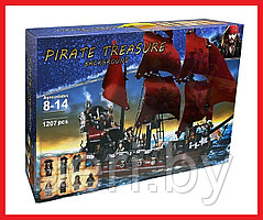6001 Конструктор SX Пираты Карибского моря Месть королевы Анны, 1207 деталей, аналога Лего 4195