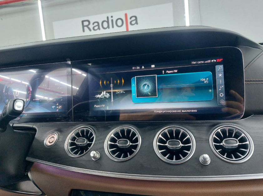Блок навигации на Андроид Radiola для Mercedes E-klasse Android 11