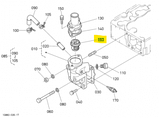 ТЕРМОСТАТ KUBOTA D1403, фото 3