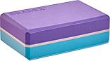 Блок для йоги Bradex SF 0732, фиолетовый/синий, фото 2