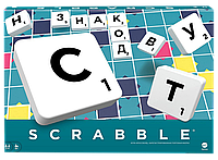 Настольная игра Scrabble классический (Скраббл). Компания Mattel