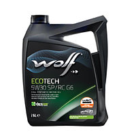 WOLF EcoTech 5W30 SP/RC 5л моторное масло для японских автомобилей (Бельгия)