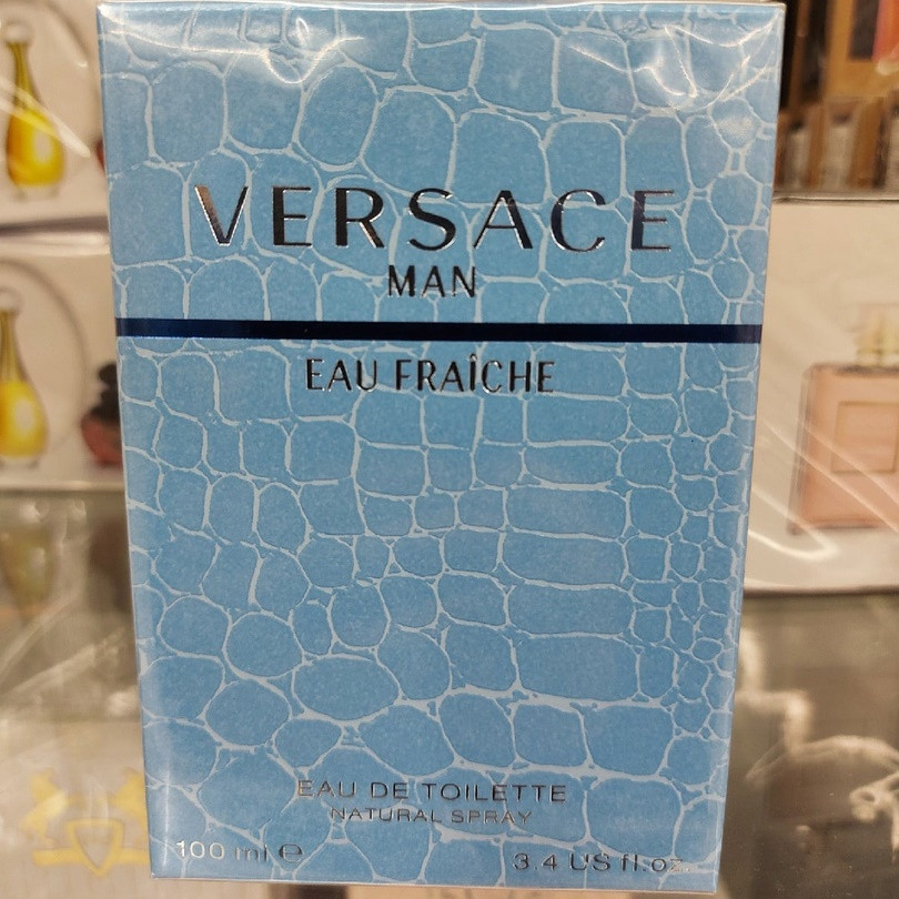 Versace Man Eau Fraiche Туалетная вода для мужчин (100 ml) (копия) Версаче Мен Фреш Голубые - фото 2 - id-p102291005