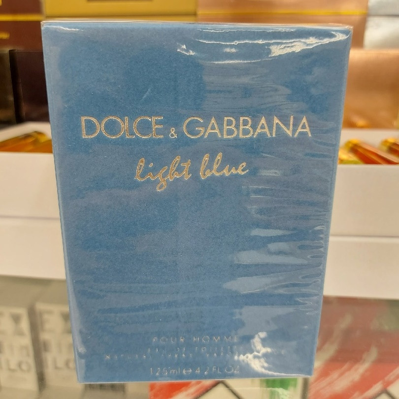 Dolce&Gabbana Light Blue Pour Homme Туалетная вода для мужчин (125 ml) (копия) Дольче Габбана Лайт Блю Пур Хом