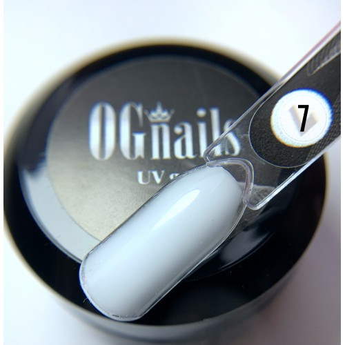 Цветной гель для моделирования OGnails №7 (молочный), 15 мл - фото 1 - id-p168471690