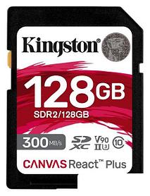 Карта памяти Kingston Canvas React Plus SDXC 128GB