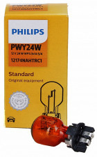 Автомобильная лампа Philips PWY24W желтая 1шт (12174NAHTRC1) - фото 1 - id-p188807401