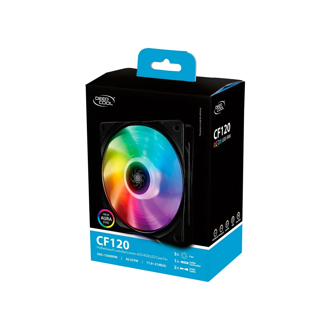 Набор вентиляторов DeepCool CF 120 DP-FA-RGB-CF120-3