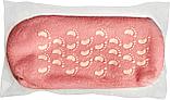 Маска-носки увлажняющие гелевые многоразового использования, розовые, фото 4