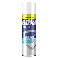 Gillette Series Sensitive Cool / Охлаждающая 250 мл Пена для бритья Бережное охлаждение с ментолом