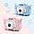 Детский фотоаппарат с селфи камерой Котик Fun Camera Kitty 3 в 1, камера детская цифровая фотокамера, фото 2