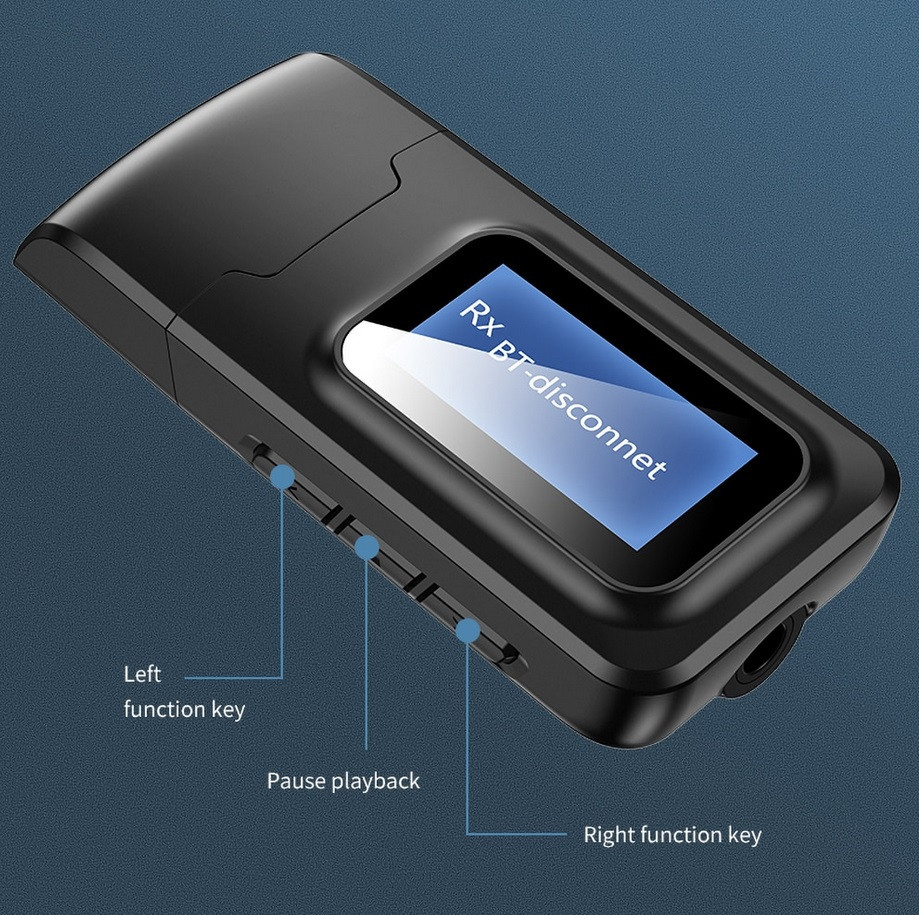 Bluetooth RX адаптер T11, v5.0 (Блютуз приёмник) - фото 2 - id-p123963958