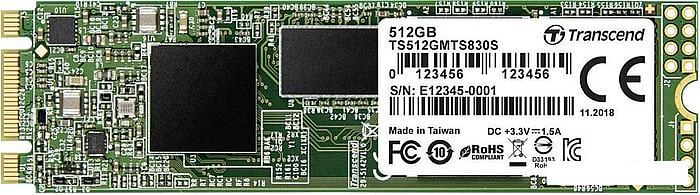 SSD Transcend 830S 512GB TS512GMTS830S - фото 1 - id-p188873269