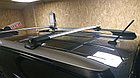 Багажник Turtle Air 1 серебристый на рейлинги Volkswagen Passat Variant (B6) , универсал, 2005-2010, фото 6