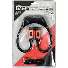 Фонарик на шею (150lmх2, 3.7V, 2000mAh, USB) "Yato" YT-08599, фото 2