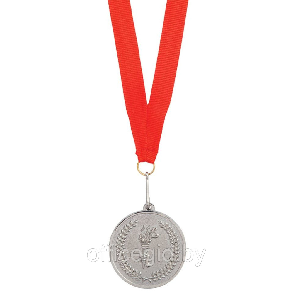 Медаль наградная на ленте d5 см "Бронза" метал., бронзовый - фото 3 - id-p188884394