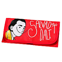 Пенал-скрутка "Сальвадор" для карандашей, красный