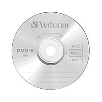 Диск DVD-R 4,7 Гб запис. 16х. Verbatim DataLife