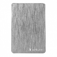 Внешний жесткий диск Verbatim "Store 'n' Go Alu Slim GEN1", 2 tb, usb 3.2, серый