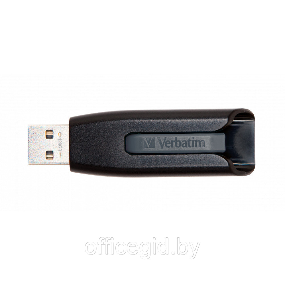 Карта памяти USB Flash "V3 Store 'N' Go",128 гб, usb 3.0, черный, серый - фото 2 - id-p188886584