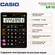 Калькулятор настольный Casio "GR-12-W-EP", 12-разрядный, черный, фото 3