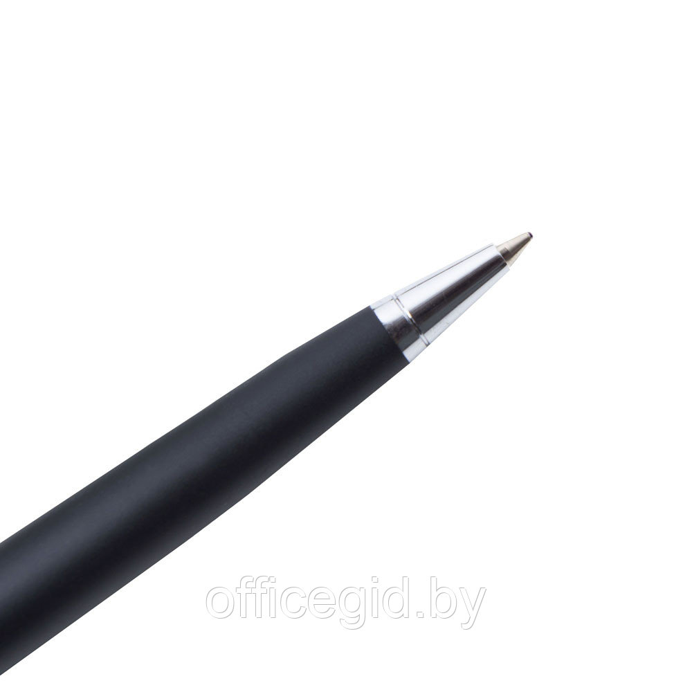 Набор ручек "Shadow": ручка шариковая автоматическая и роллер, черный, серебристый - фото 3 - id-p188888408