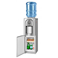 Кулер для воды Ecotronic V21-LCE со шкафчиком, охлаждение, нагрев, серебристый