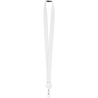 Тесьма с ретрактором для бэджа "Zip Lanyard", 900x20 мм, белый