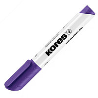 Маркер для доски "Kores", фиолетовый