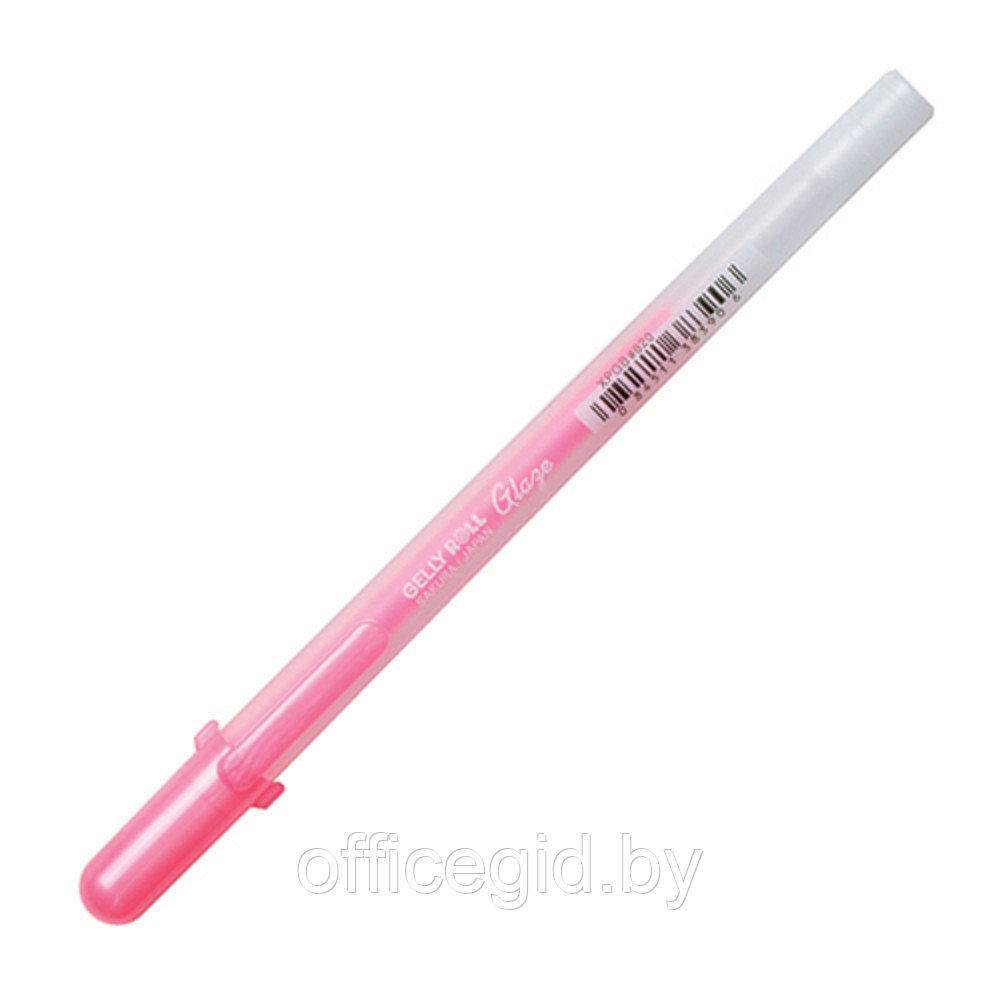 Ручка гелевая "Gelly Roll Glaze", 0.6 мм, прозрачный, стерж. светло-розовый - фото 1 - id-p188884935