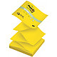 Бумага для заметок на клейкой основе "Post-it Optima" Z-образные, 76x76 мм, 100 листов, желтый неон, фото 2