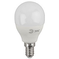 Лампа светодиодная ЭРА "ECO LED P45", шар, 9 Вт, E14