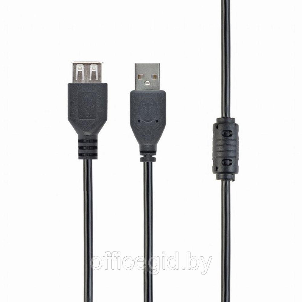 Кабель-удлинитель Cablexpert "CCF-USB2-AMAF-10", 3 м