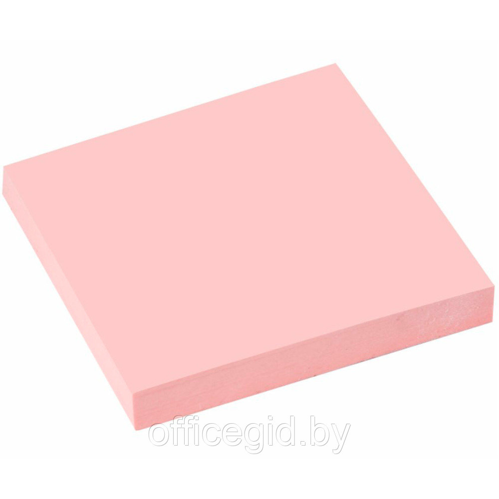 Бумага для заметок на клейкой основе "Staff Everyday", 76x76 мм, 100 листов, розовый - фото 2 - id-p188891310