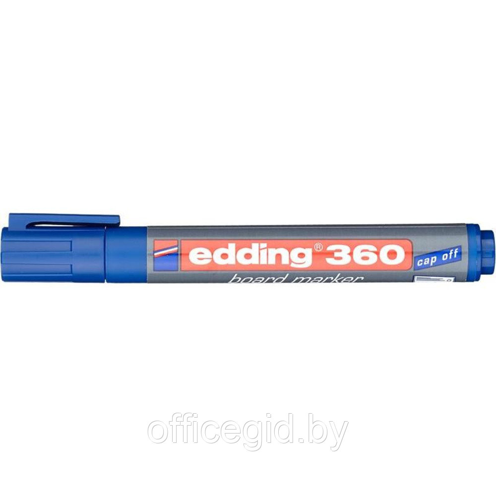 Маркер для доски Edding "360", синий - фото 2 - id-p188888557