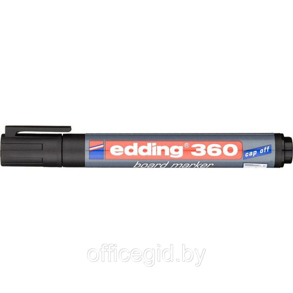 Маркер для доски Edding "360", черный - фото 2 - id-p188888560