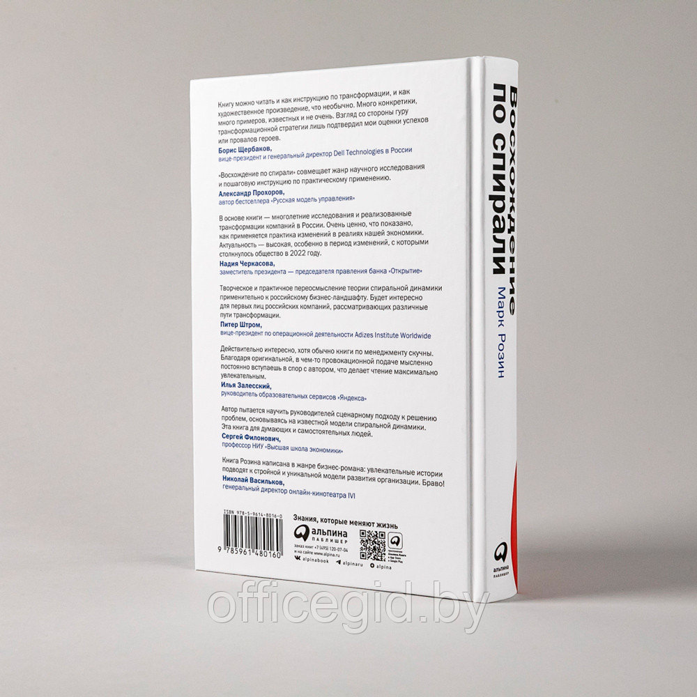 Книга "Восхождение по спирали: Теория и практика реформирования организаций", Марк Розин - фото 5 - id-p188885823