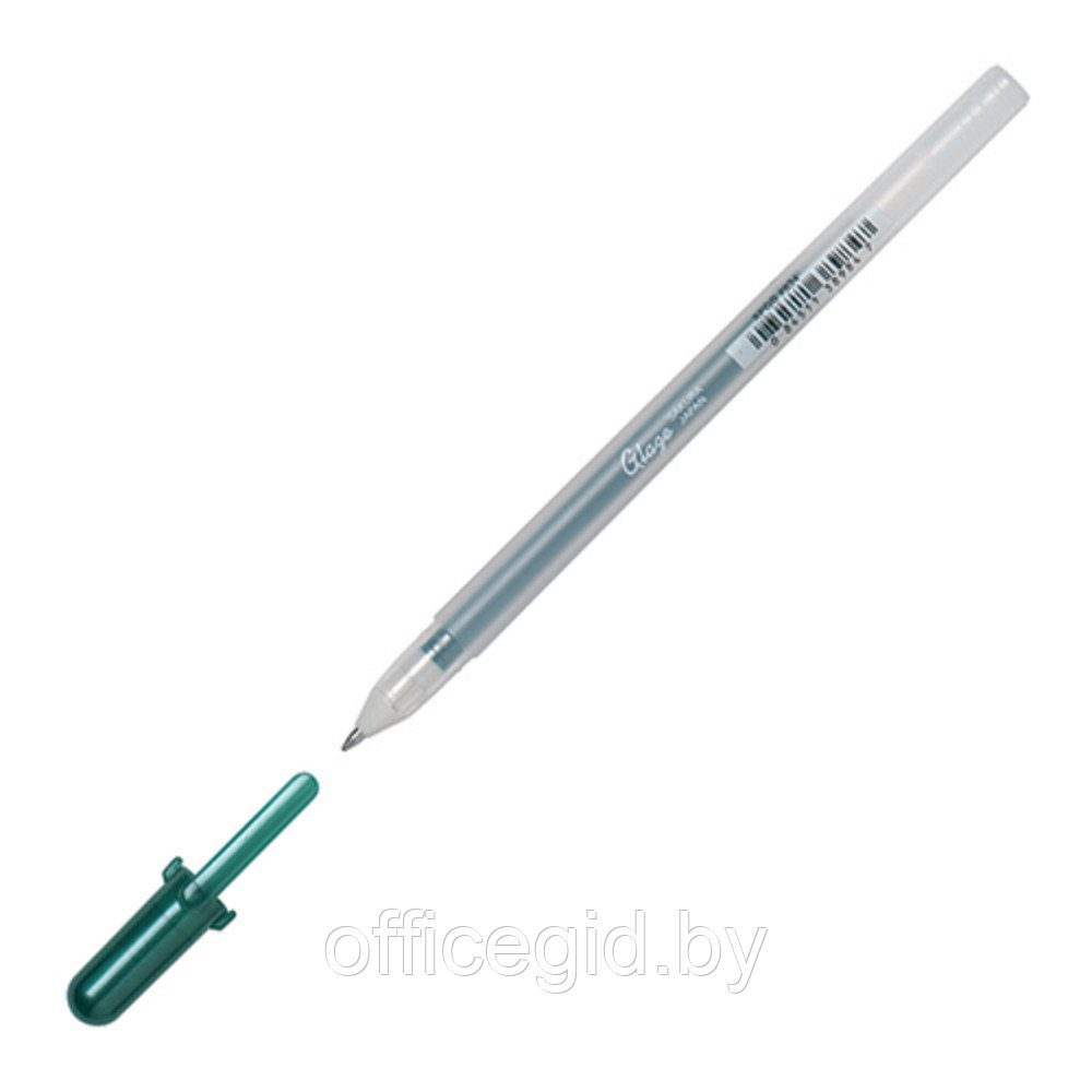Ручка гелевая "Gelly Roll Glaze", 0.6 мм, прозрачный, стерж. травяной - фото 1 - id-p188885044