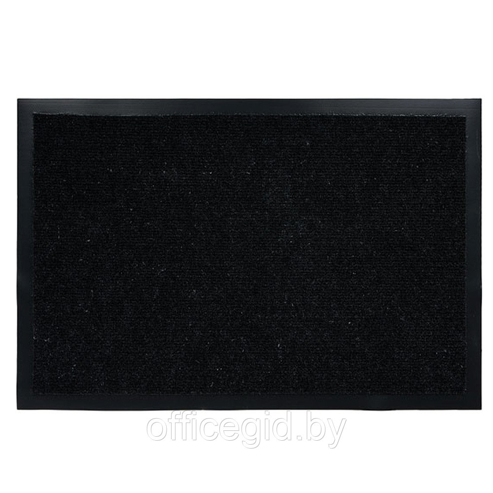 Коврик придверный влаговпитывающий "Trip", 400x600 мм, черный - фото 1 - id-p188892311