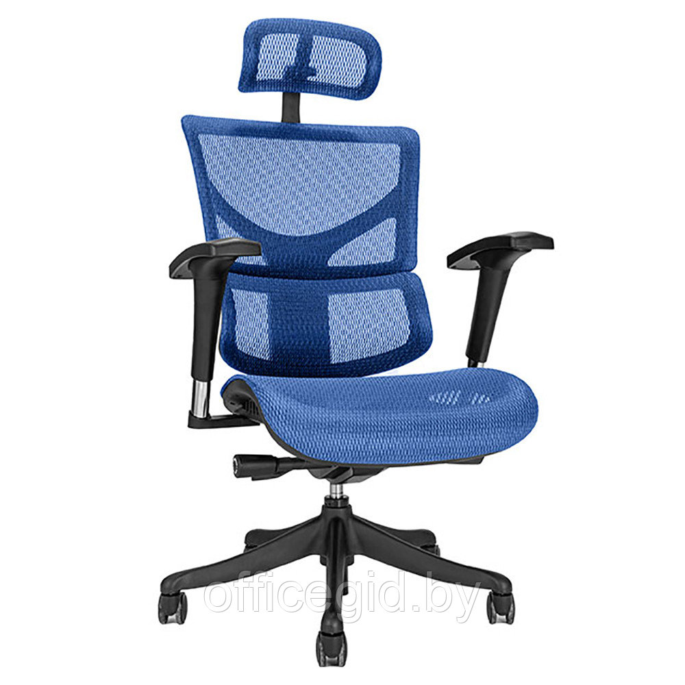 Кресло для руководителя "Ergostyle Sail", синий - фото 1 - id-p188893235