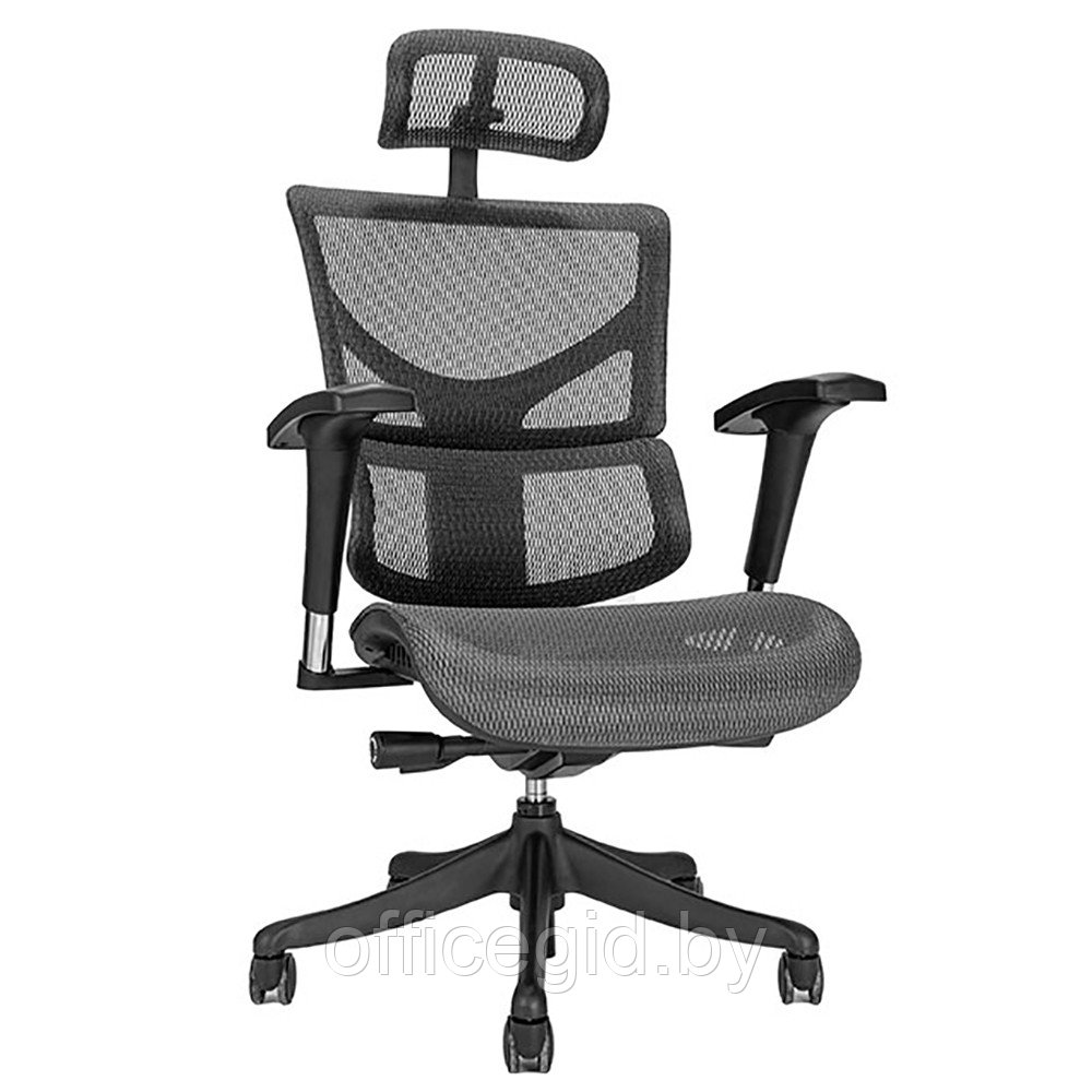 Кресло для руководителя "Ergostyle Sail", серый - фото 1 - id-p188893237
